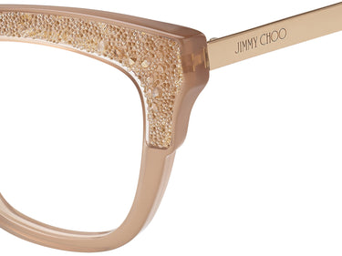 Designer Women Jimmy Choo Eyeglasses: JC237 - Nude- SpecSMART Eye Clinic (Zoom View)